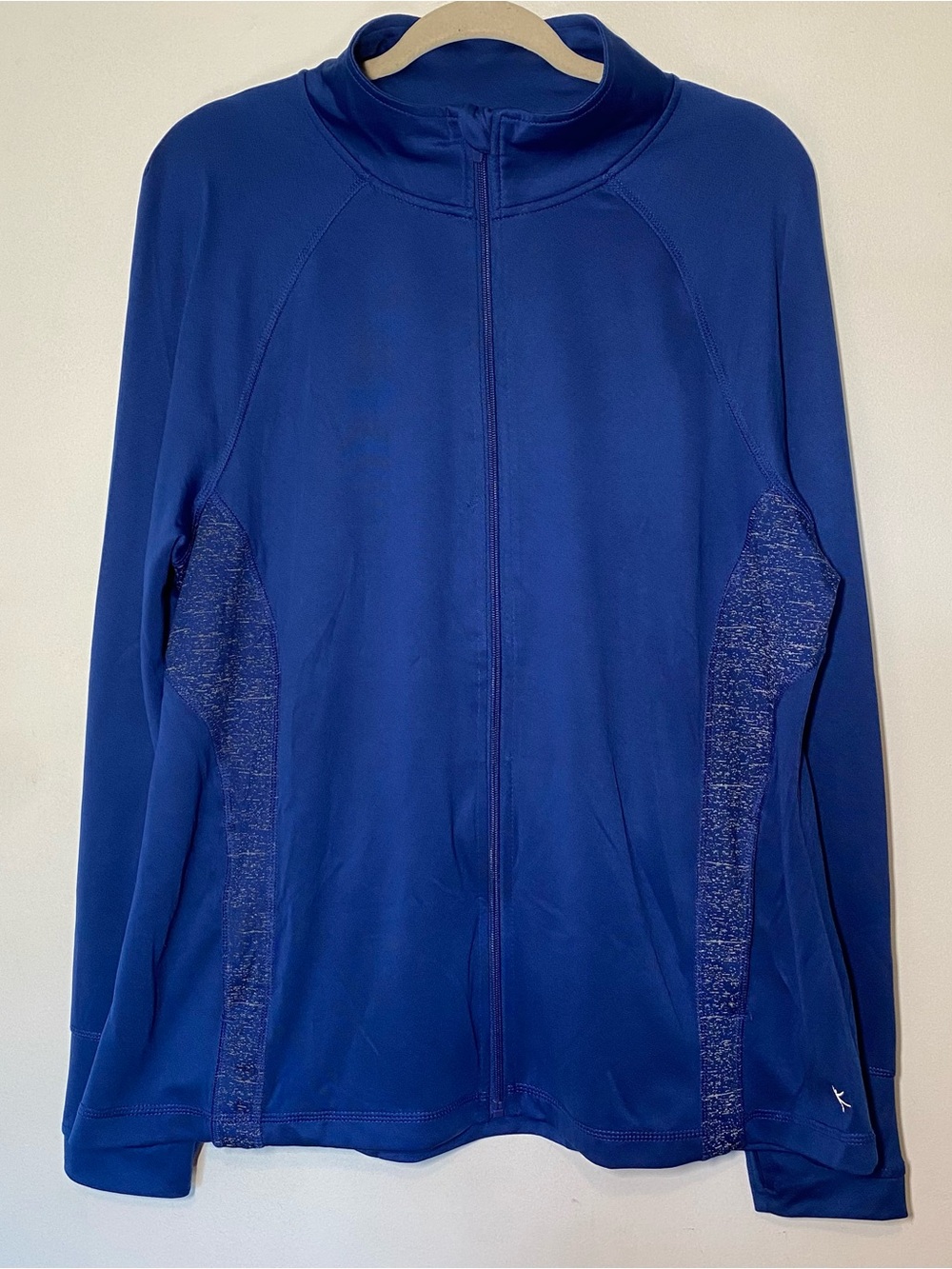 Danskin Now Women’s XXL 2XG 20 Full Zip Athletic Jacket Cobalt Royal Dark Blue